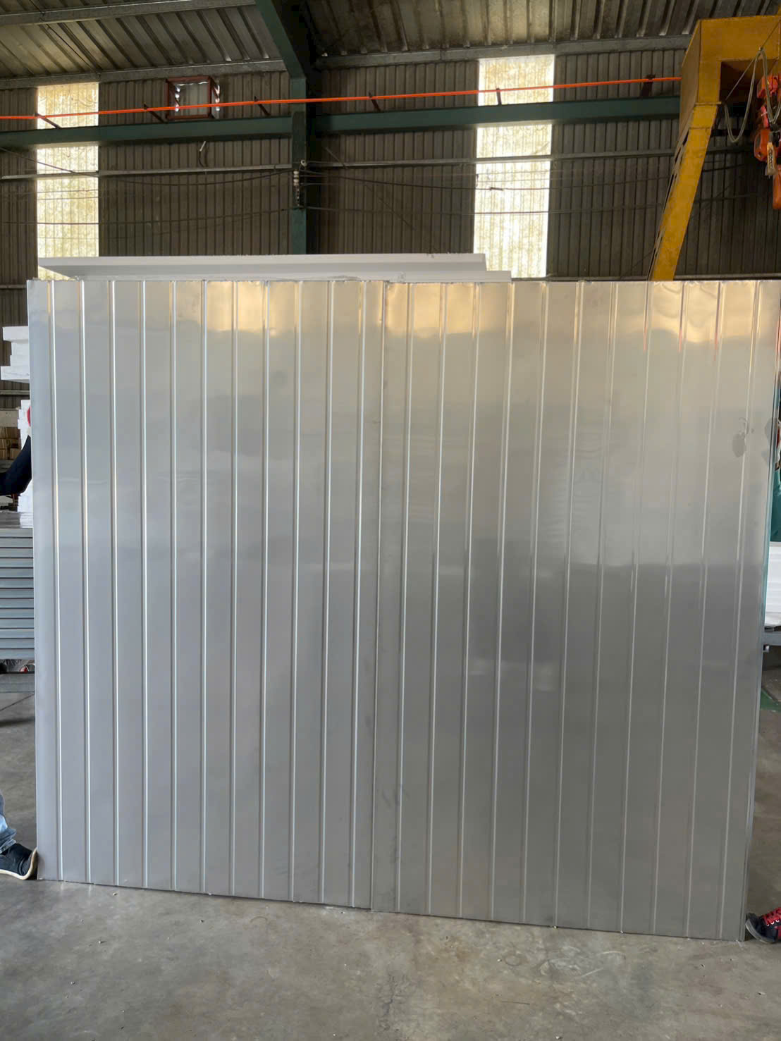 Thi công vách panel inox phòng sạch