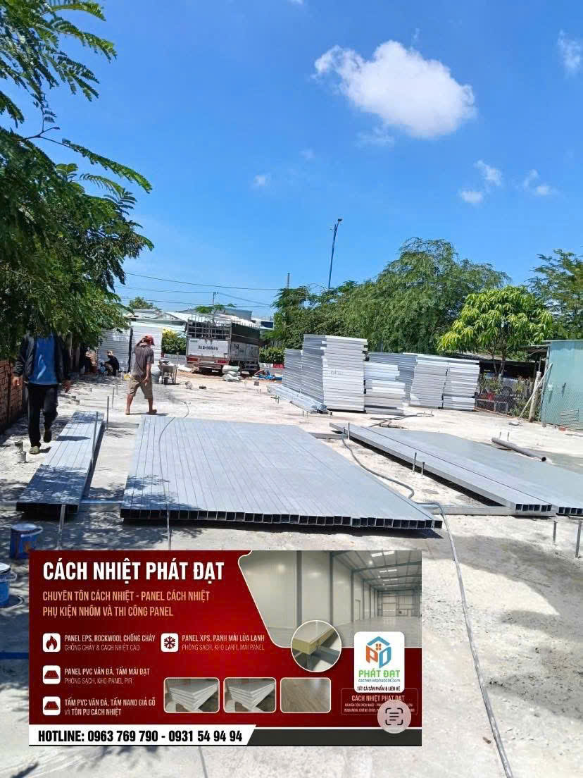 Nhà máy sản xuất Panel eps cách Nhiệt Phát Đạt