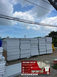 Tấm panel eps cập bến công trình của cách Nhiệt Phát Đạt