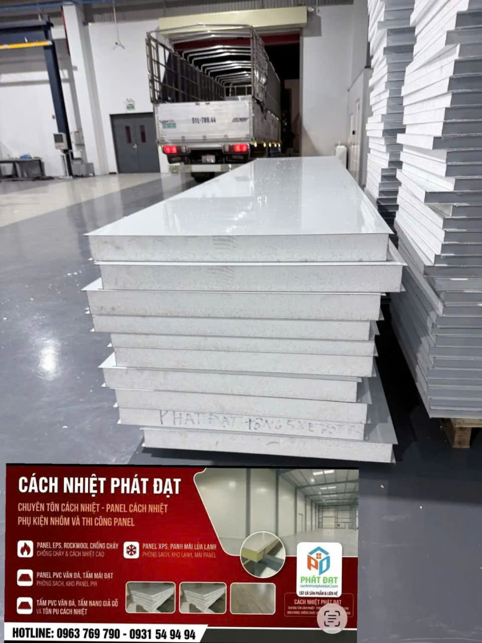 Panel sử dụng tôn đông á
